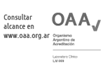 Logotipo del OAA, Organismo Argentino de Acreditación