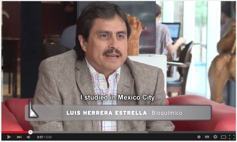 Entrevista al Dr. Luis Herrera Estrella Cibic Laboratorios